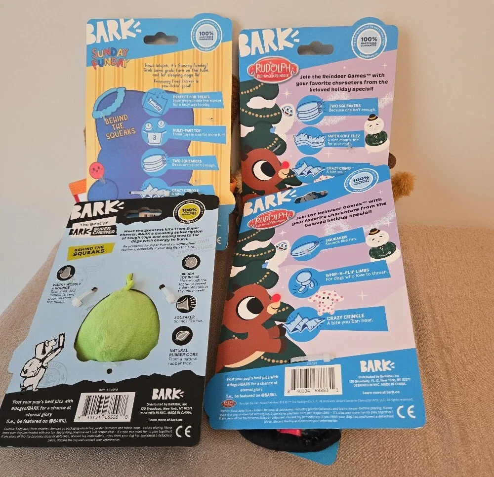 BARK Fun Dog Toy Bundle – Small Dogs
